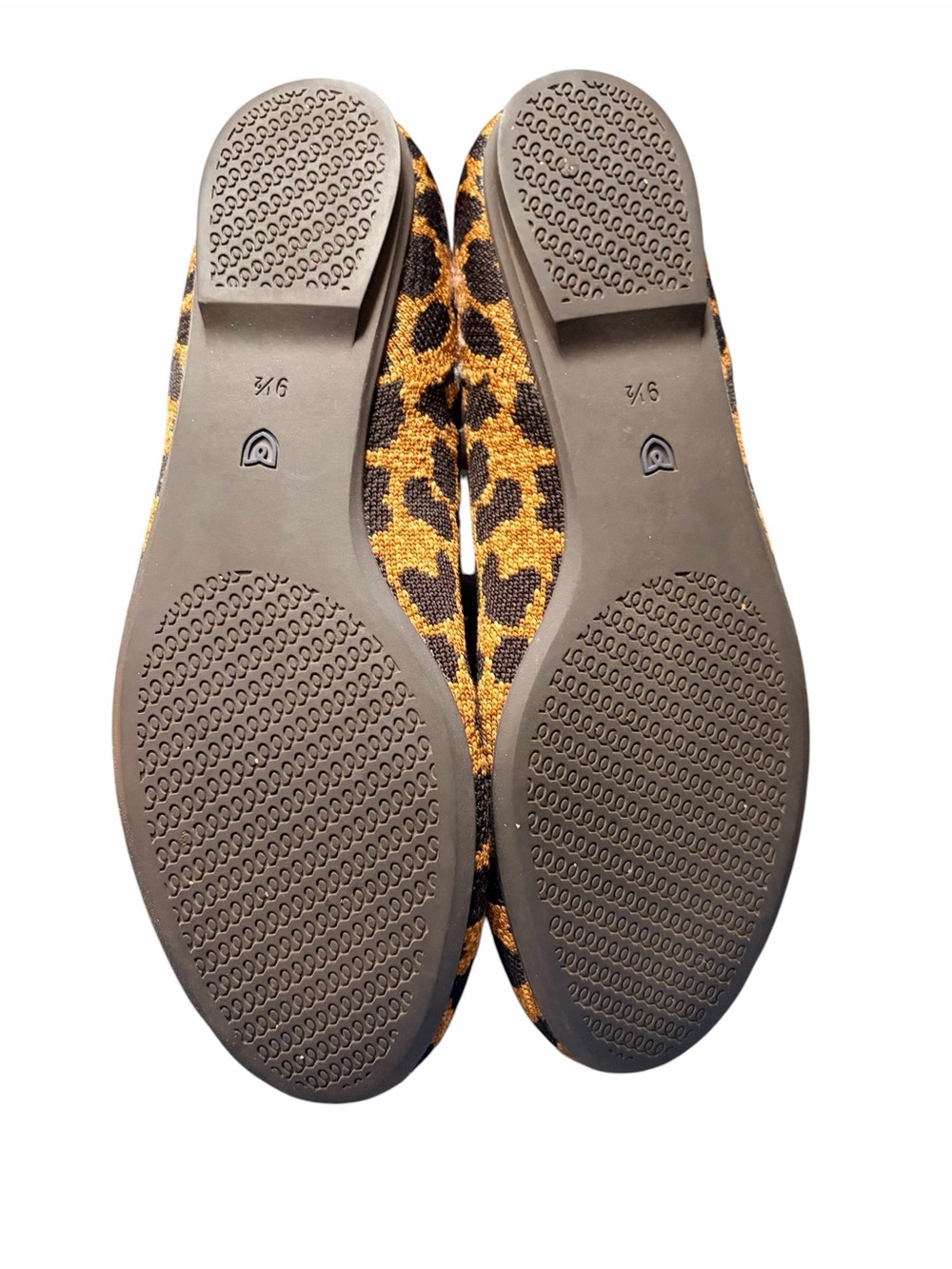 Rothy's Leopard Print Flats in Brown and Black - Picture 3 of 7